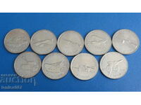 Russia 2019 - 25 rubles "Weapons of the Great Victory" (9 pieces)