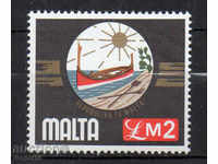 1976. Malta. motive locale.