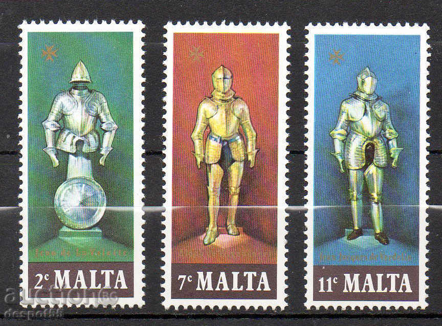 1977. Малта.  Брони.