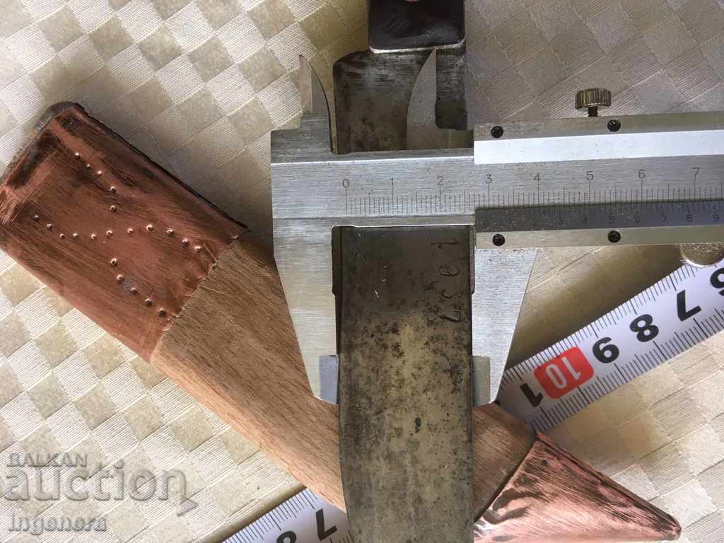 Auction  KNIFE WITH WOODEN KANIA-1937 OLD