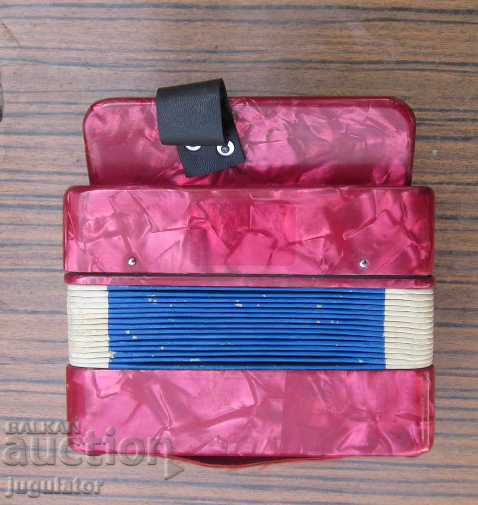 old toy accordion accordion Russian accordion - 5