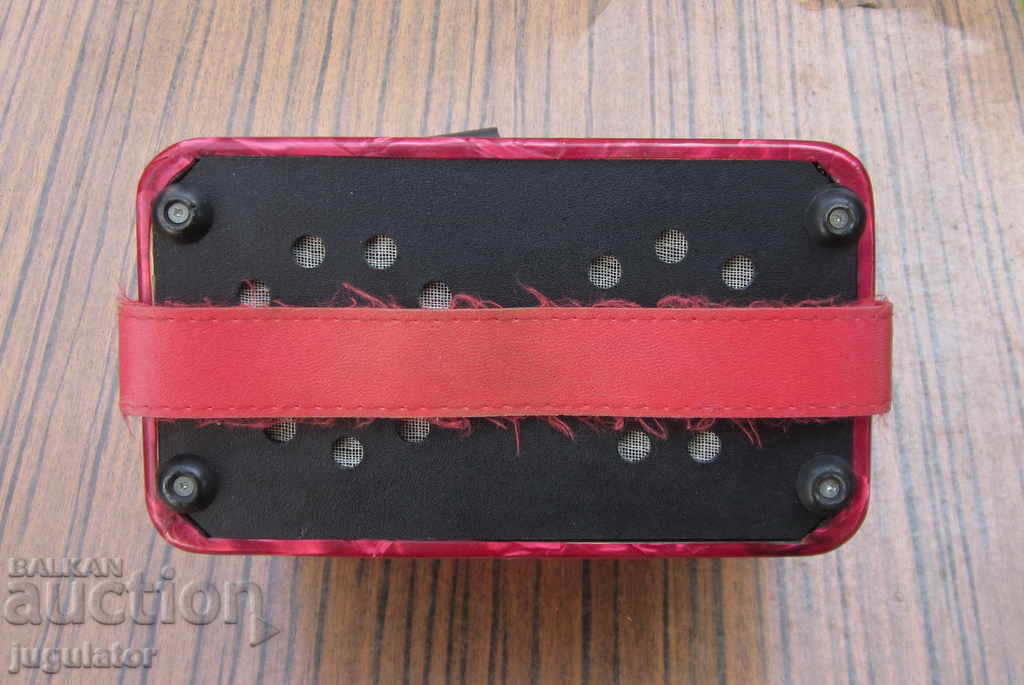 old toy accordion accordion Russian accordion - 6