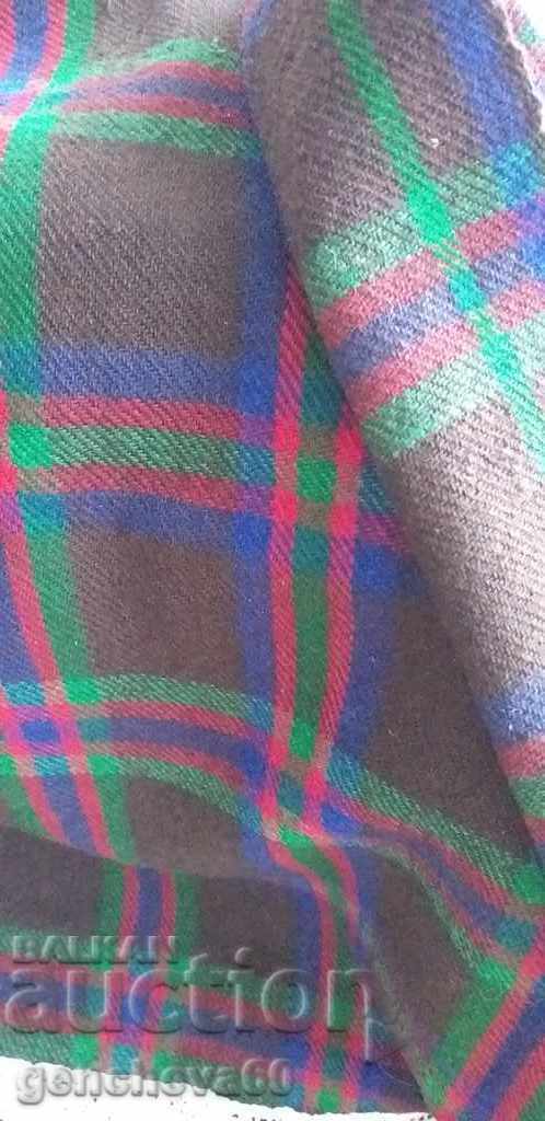 Authentic Wool Checked Lace Apron Nosia - 5