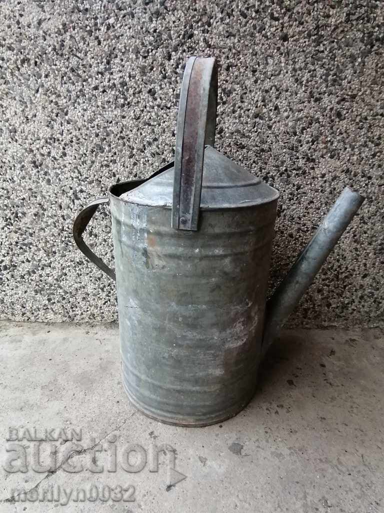 Old metal can, galvanized tube, bucket, pot with price 34.00 BGN | € 17.38