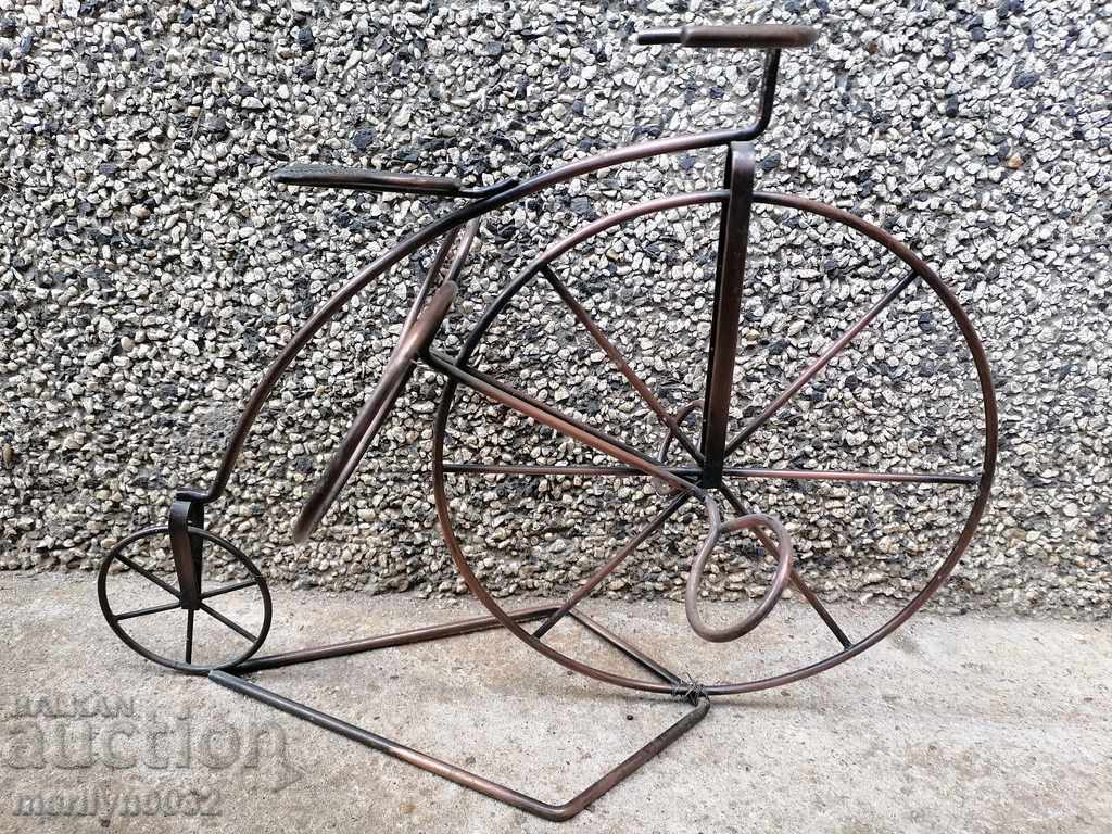 Metal bike rack for a bottle of wine whiskey cognac with price 44.00 BGN | € 22.50 Metal bike rack for a bottle of wine whiskey cognac with price 44.00 BGN | € 22.50