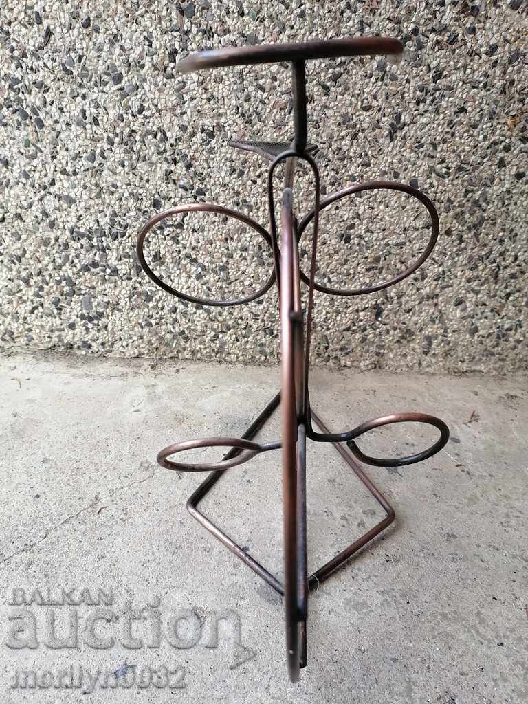 Delivery of Metal bike rack for a bottle of wine whiskey cognac Delivery of Metal bike rack for a bottle of wine whiskey cognac