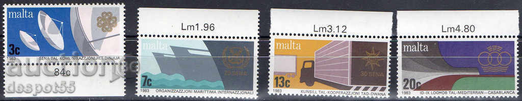1983. Malta. Anniversaries of historical events.