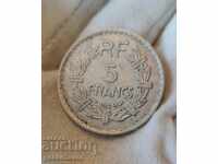 Γαλλία 5 φράγκα 1949 K # 53