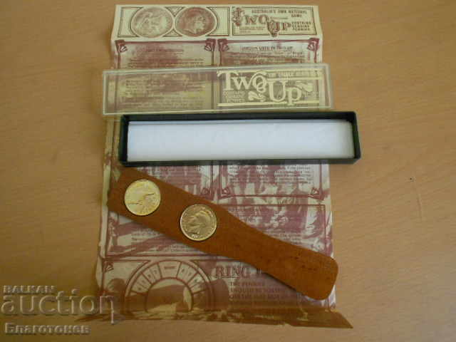 Παράδοση Αυστραλιανό παιχνίδι επιχρυσωμένων νομισμάτων Παράδοση Αυστραλιανό παιχνίδι επιχρυσωμένων νομισμάτων