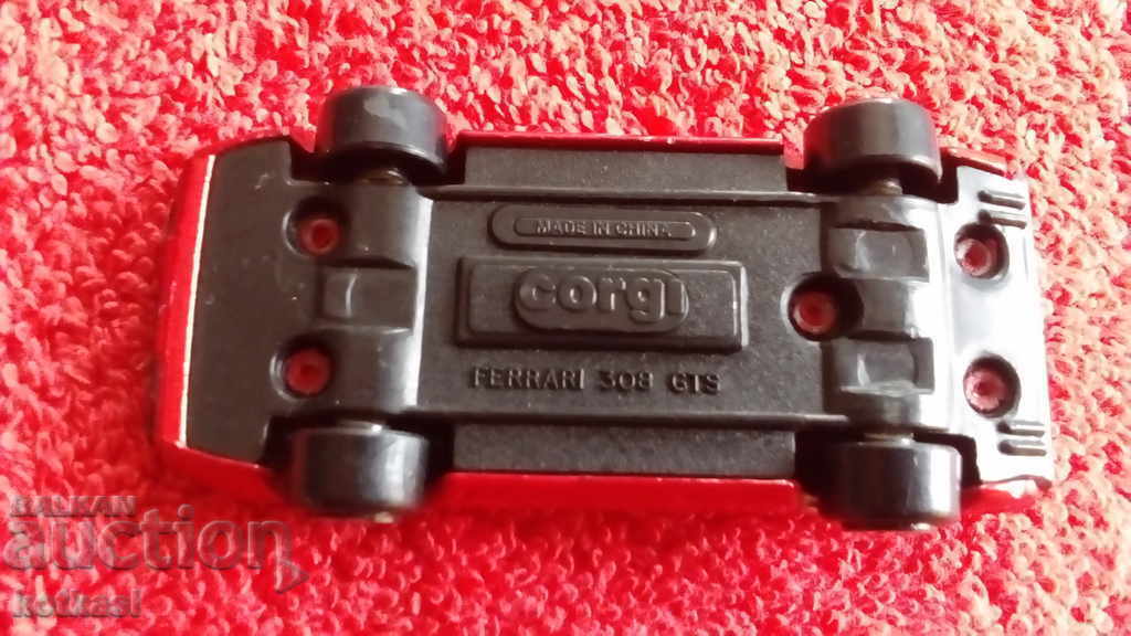 Old metal corgi car FERRARI 308 GTS - 6 Old metal corgi car FERRARI 308 GTS - 6