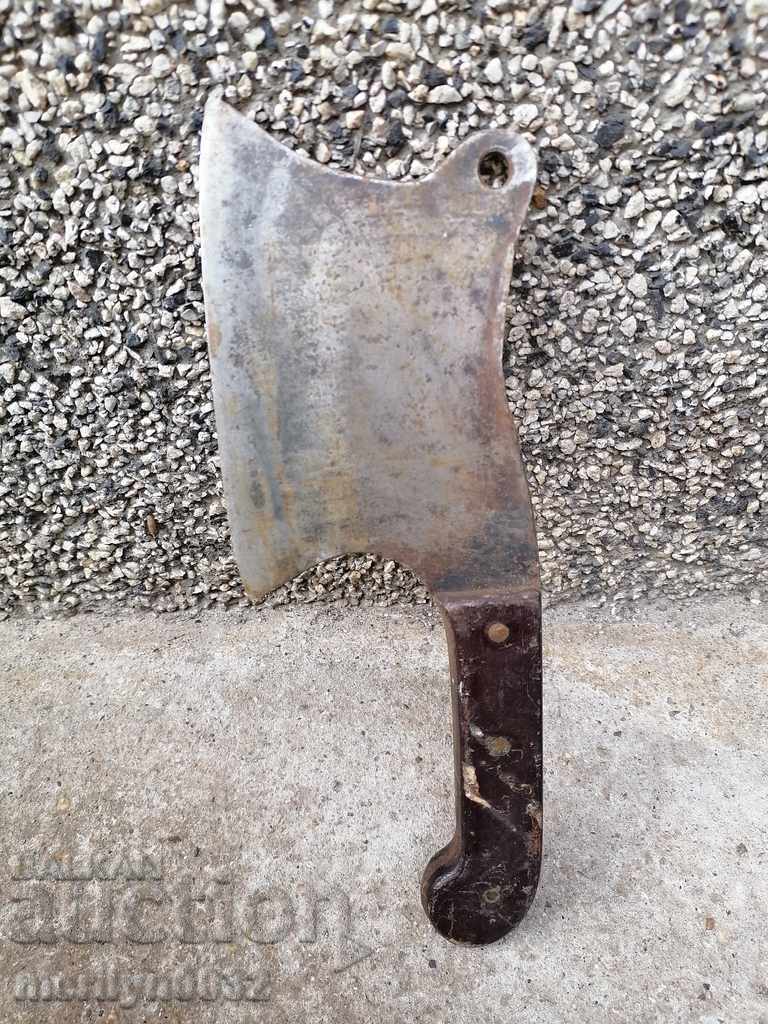 Auction  Sutter, top, knife, wrought iron