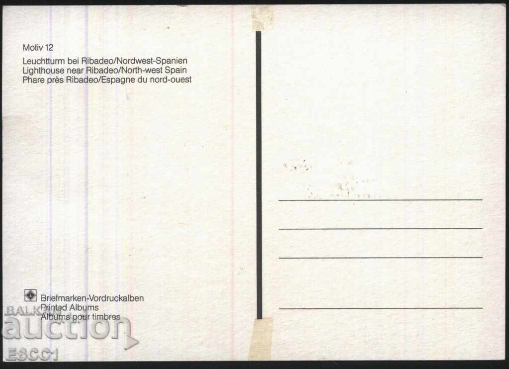 Postcard Fara near Ribadeo Spain from Germany with price 2.00 BGN | € 1.02 Postcard Fara near Ribadeo Spain from Germany with price 2.00 BGN | € 1.02