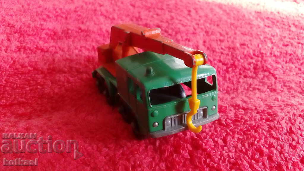 Delivery of Old metal Truck Crane ENGLAND Matchbox LESNEY Delivery of Old metal Truck Crane ENGLAND Matchbox LESNEY