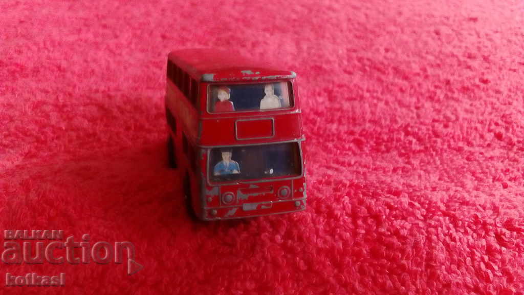 Δημοπρασία Παλαιό μεταλλικό διώροφο λεωφορείο CORGI BRITAIN DAIMLER