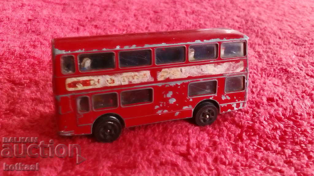 Παράδοση Παλαιό μεταλλικό διώροφο λεωφορείο CORGI BRITAIN DAIMLER