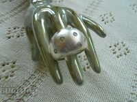 RING silver matte with stones, 27.10.2020