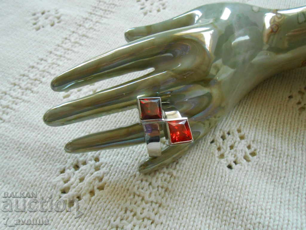 Silver RING with stones, branded XENOX, 27.10.2020 with price 169.00 BGN | € 86.41 Silver RING with stones, branded XENOX, 27.10.2020 with price 169.00 BGN | € 86.41