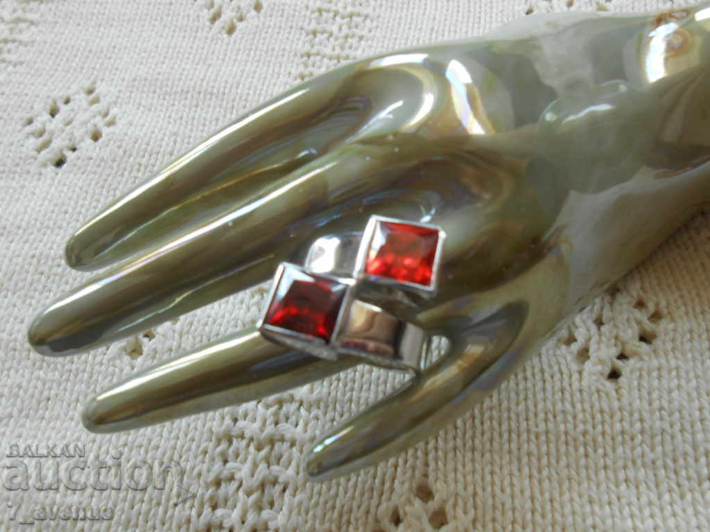 Auction Silver RING with stones, branded XENOX, 27.10.2020 Auction Silver RING with stones, branded XENOX, 27.10.2020