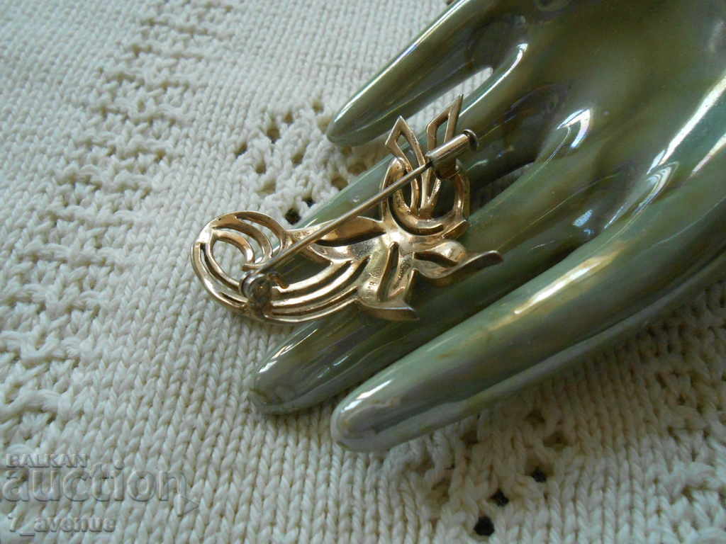 Ασημένια καρφίτσα με μαρκασίτες και επιχρύσωση, 27.10.2020 - 5 Ασημένια καρφίτσα με μαρκασίτες και επιχρύσωση, 27.10.2020 - 5