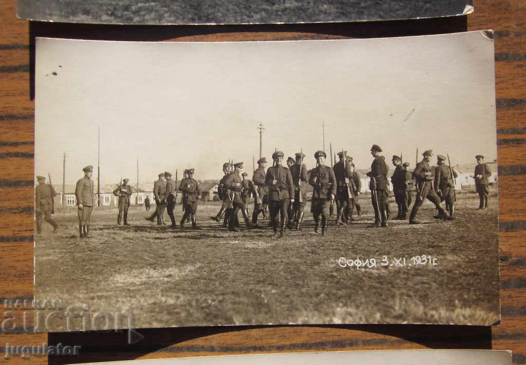 Delivery of Kingdom of Bulgaria military photos postcards Sofia 1931 Delivery of Kingdom of Bulgaria military photos postcards Sofia 1931