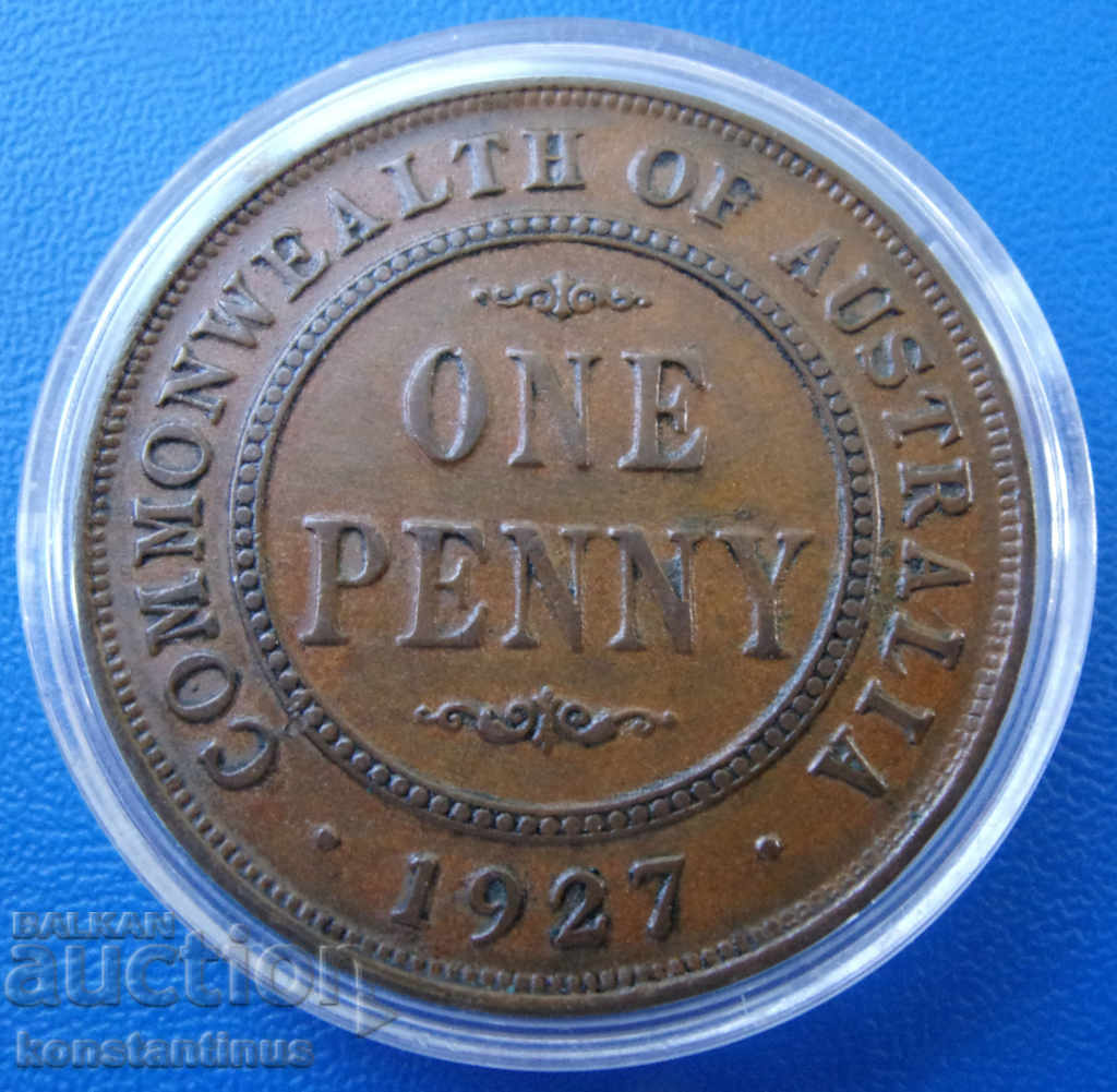 Australia 1 Penny 1927 Rare