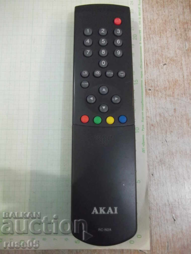 Remote "AKAI" working - 4 with price 10.00 BGN | € 5.11