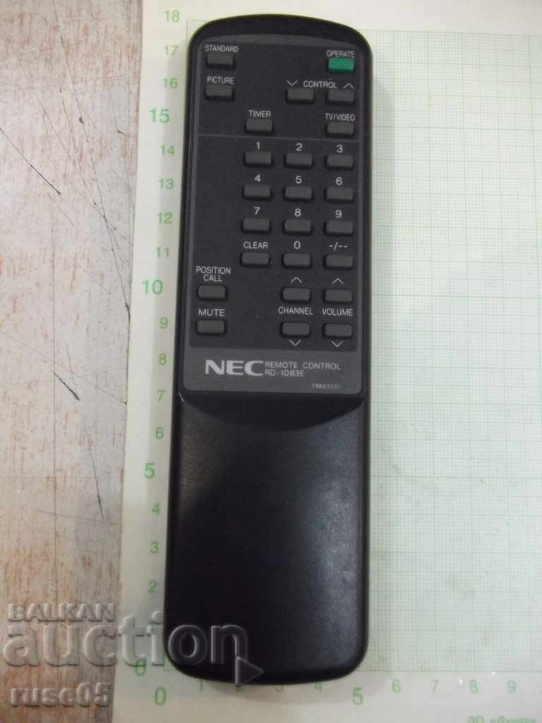 Remote "NEC" working - 1