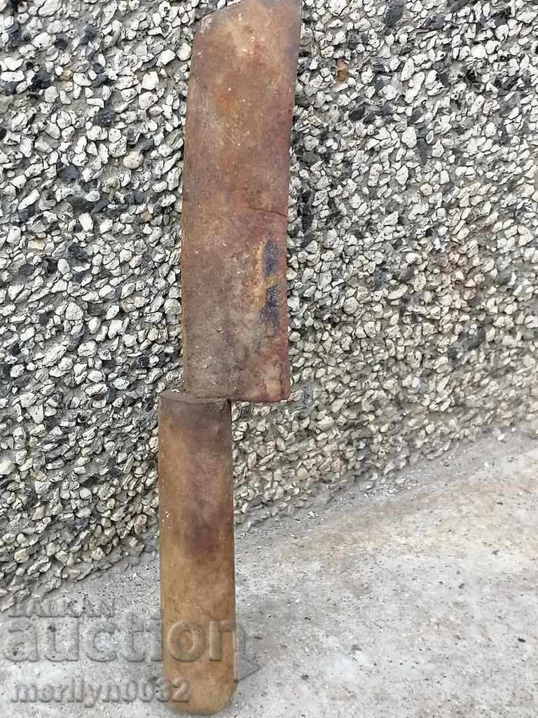 Auction Old Knife for peeling potatoes turnips chopped cabbage Auction Old Knife for peeling potatoes turnips chopped cabbage