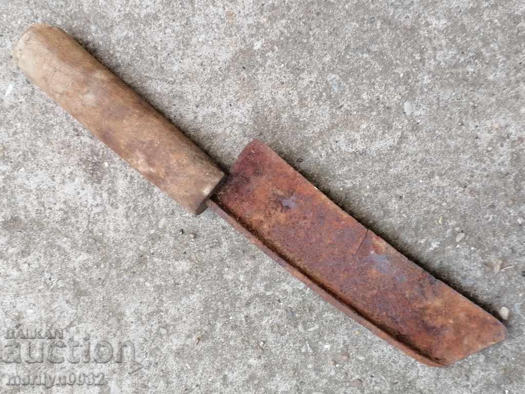 Old Knife for peeling potatoes turnips chopped cabbage - 7 Old Knife for peeling potatoes turnips chopped cabbage - 7