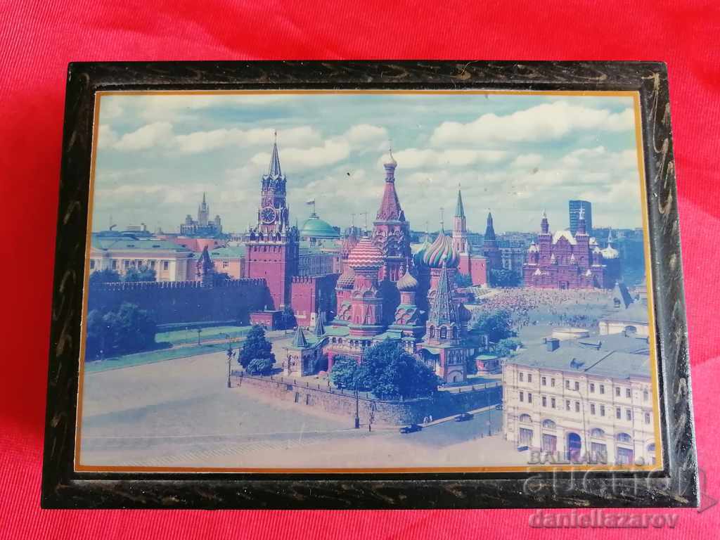 Old Russian Varnish Box KREMLIN, Moscow, USSR with price 35.00 BGN | € 17.90