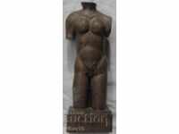 WOODEN FIGURE-STATUETTE