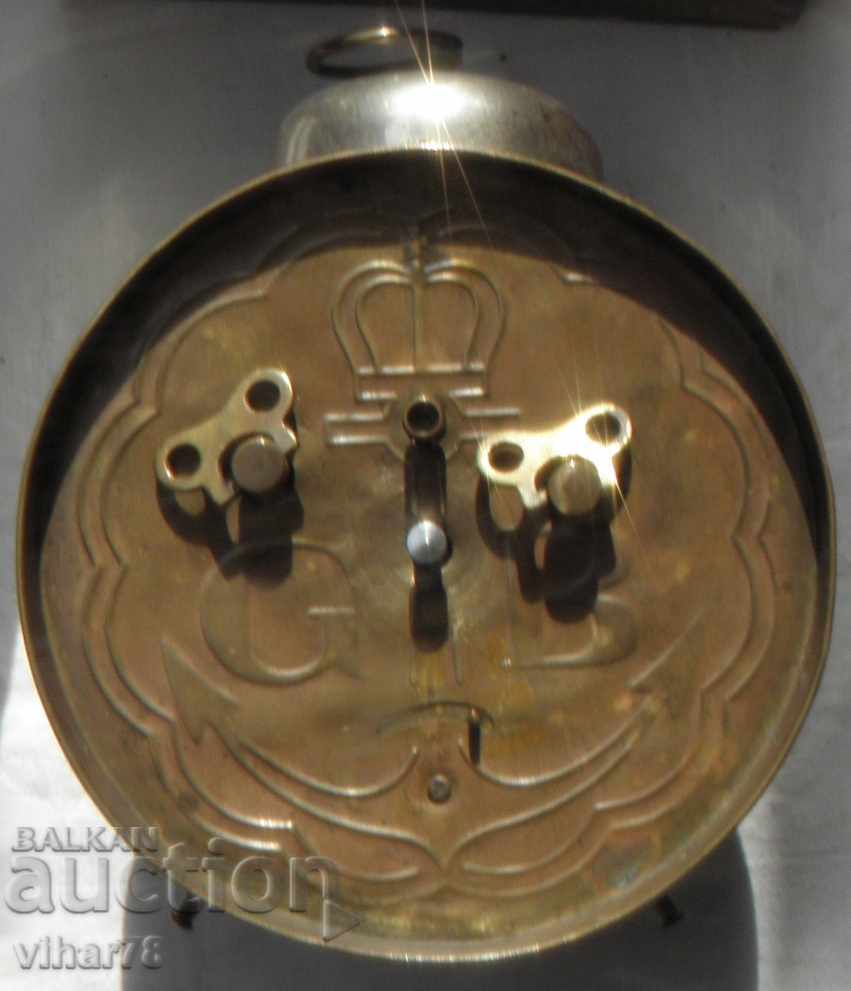 RARE ALARM CLOCK - THICK BECKER WITH BOX - 6 RARE ALARM CLOCK - THICK BECKER WITH BOX - 6