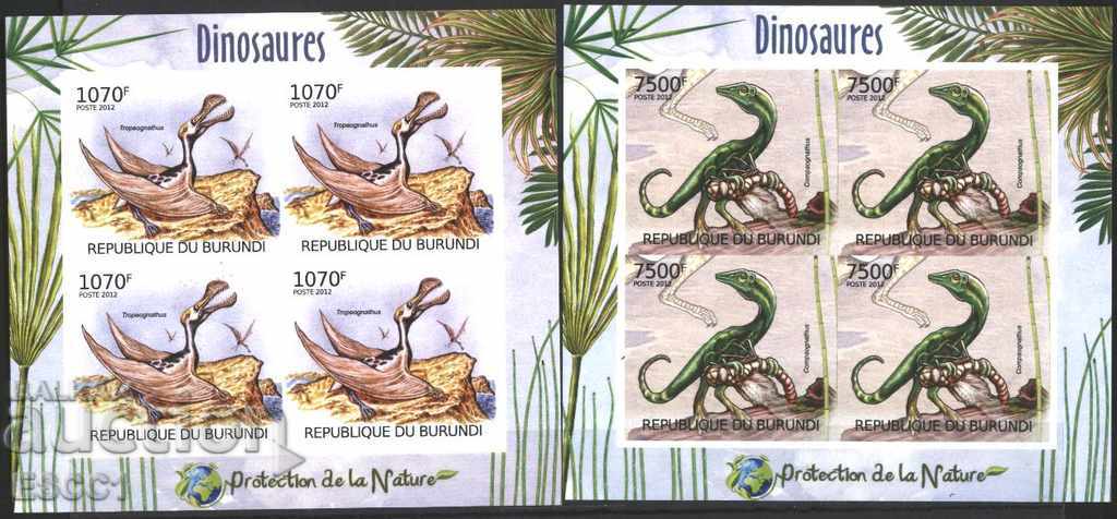 Auction Pure blocks unperforated Fauna Dinosaurs 2012 from Burundi Auction Pure blocks unperforated Fauna Dinosaurs 2012 from Burundi