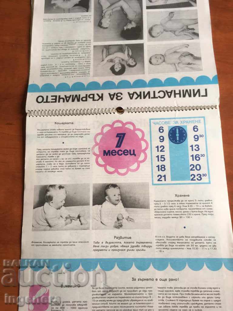 GUIDE TIPS FOR THE CHILD FOR THE BABY-1980 with price 13.00 BGN | € 6.65 GUIDE TIPS FOR THE CHILD FOR THE BABY-1980 with price 13.00 BGN | € 6.65