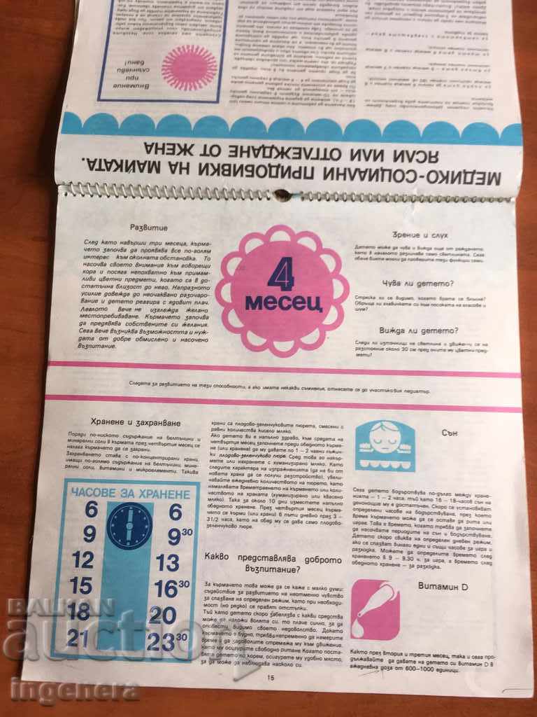 Auction GUIDE TIPS FOR THE CHILD FOR THE BABY-1980 Auction GUIDE TIPS FOR THE CHILD FOR THE BABY-1980