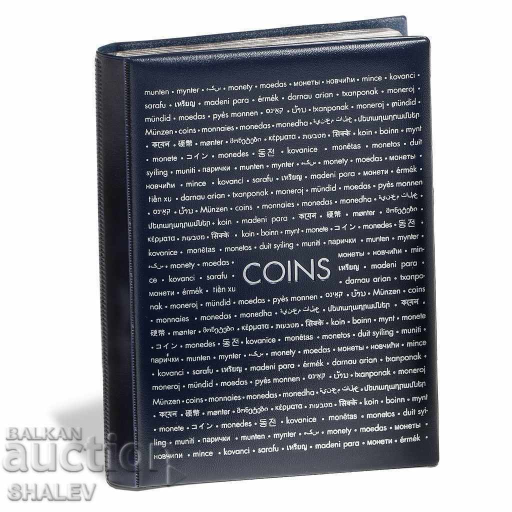 Auction Coin album for 96 coins up to 33mm - 8 sheets of 12 coins/sheet (1399) Auction Coin album for 96 coins up to 33mm - 8 sheets of 12 coins/sheet (1399)