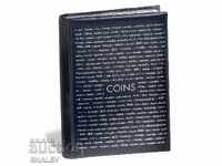 Coin album for 96 coins up to 33mm - 8 sheets of 12 coins/sheet (1399)