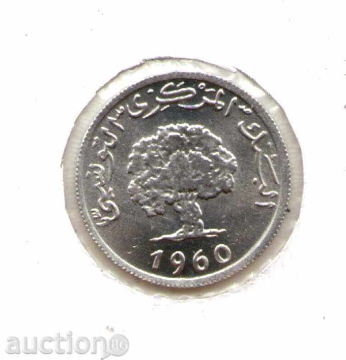 ++Τυνησία-1 Mallīm-1960-KM# 280 με τιμή € 1.23 | 2.41 BGN