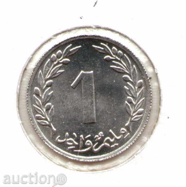 ++Tunisia-1 Mallīm-1960-KM# 280 ++Tunisia-1 Mallīm-1960-KM# 280