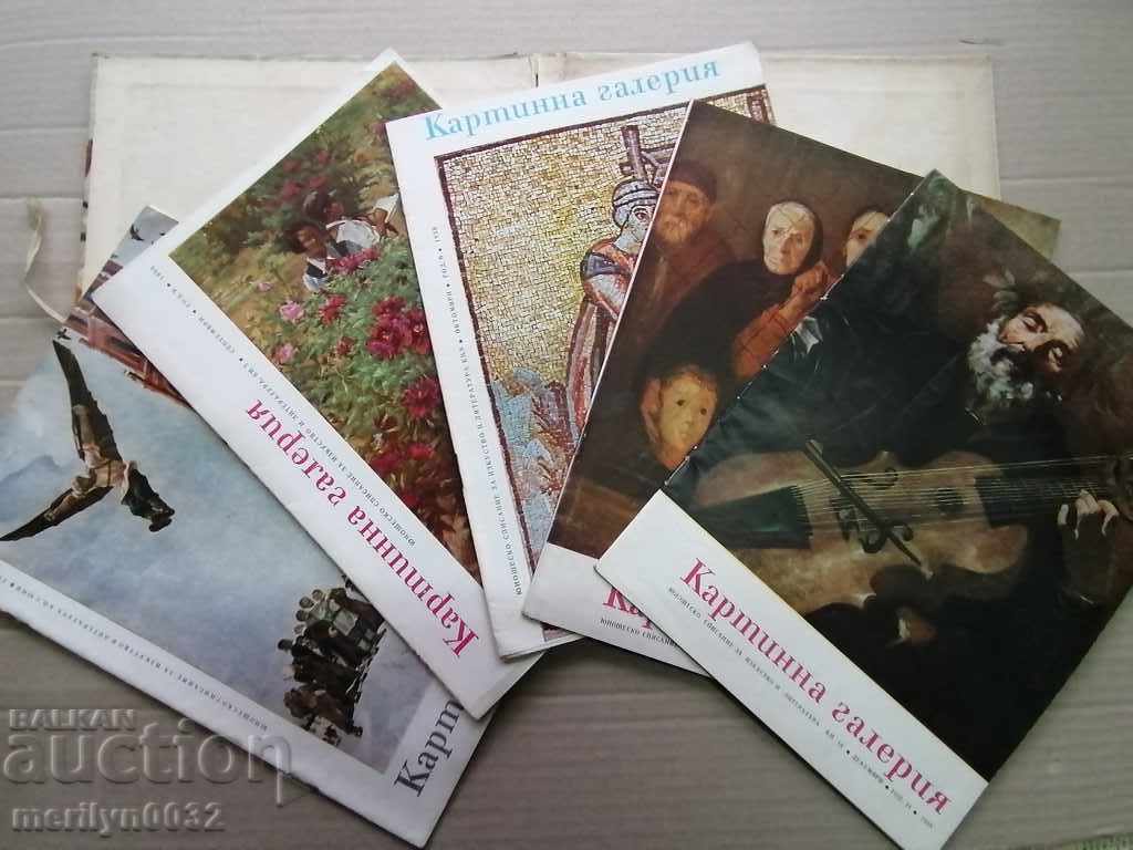 Auction Art Gallery magazine in a book folder 1958 Auction Art Gallery magazine in a book folder 1958