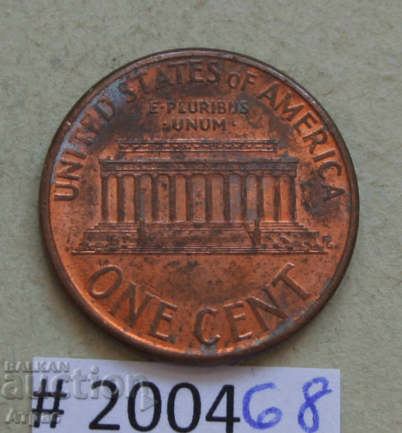 1 cent 1994 Statele Unite cu preț € 0.26 | 0.51 BGN