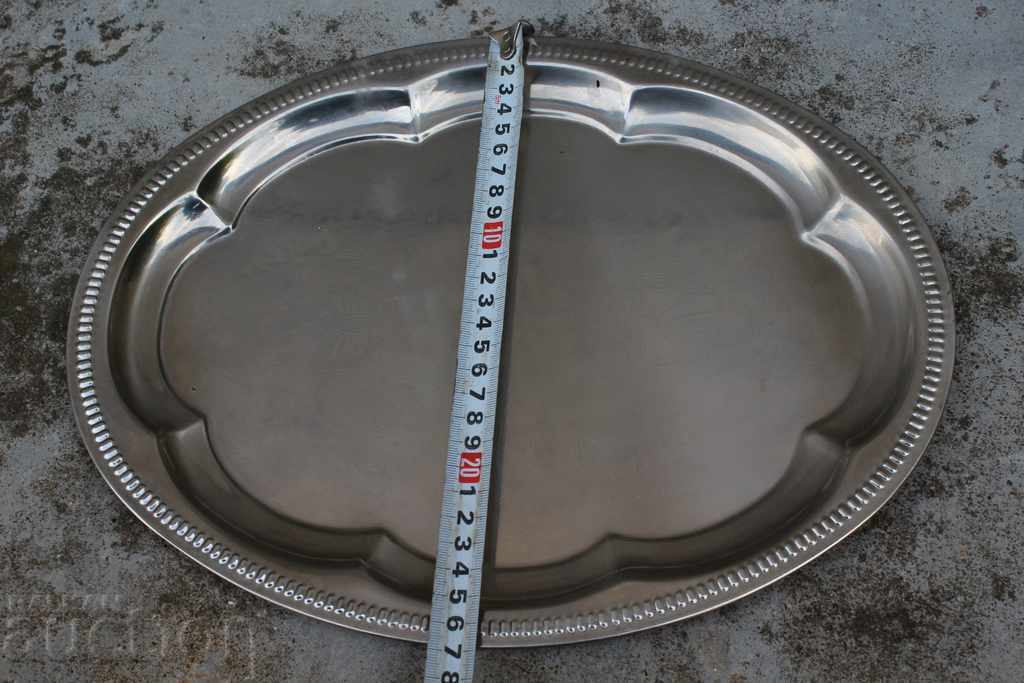 Delivery of . OLD METAL TRAY PLATE Delivery of . OLD METAL TRAY PLATE