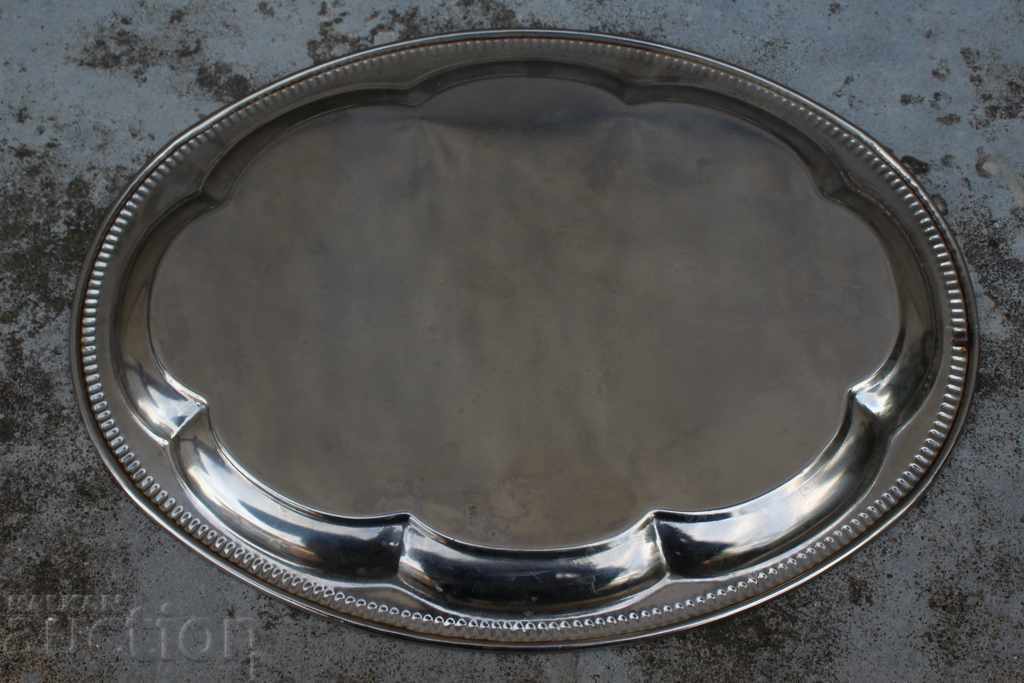 . OLD METAL TRAY PLATE - 5 . OLD METAL TRAY PLATE - 5