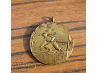 veche medalie de schi bulgară de schi din 1951