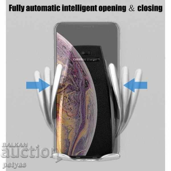 Suport auto automat cu încărcător wireless FENiX® S5 - 5