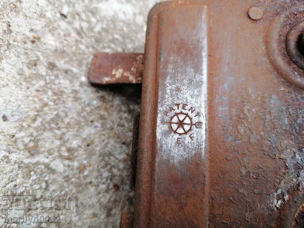 Old lock without a key, latch from the beginning of the 20th century - 6 Old lock without a key, latch from the beginning of the 20th century - 6