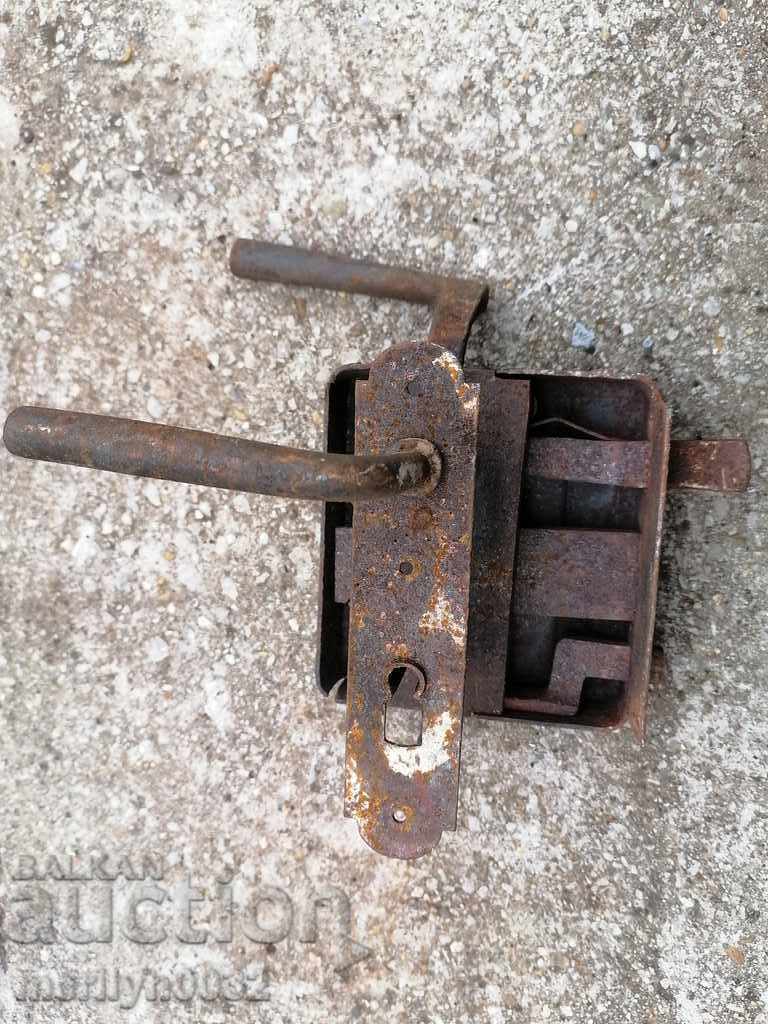 Old lock without a key, latch from the beginning of the 20th century - 7 Old lock without a key, latch from the beginning of the 20th century - 7