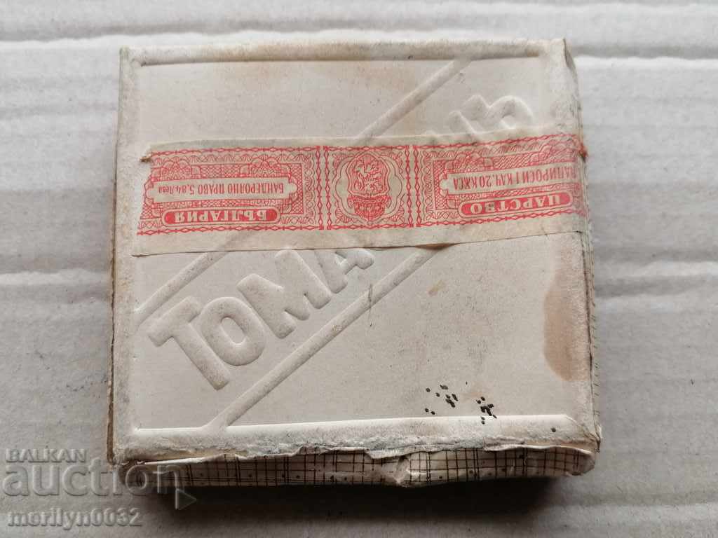 Box of cigarettes Tomasyan Kingdom of Bulgaria with price 24.00 BGN | € 12.27 Box of cigarettes Tomasyan Kingdom of Bulgaria with price 24.00 BGN | € 12.27