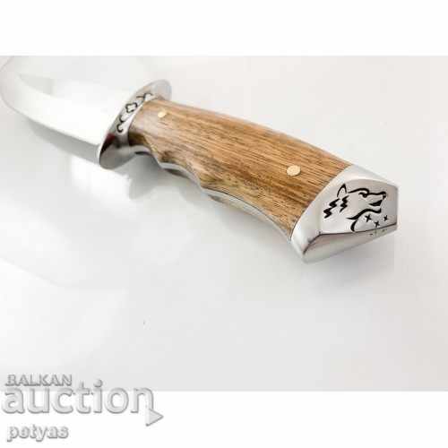 Hunting knife "WOLF" A 55 -180X130 mm with price 19.50 BGN | € 9.97