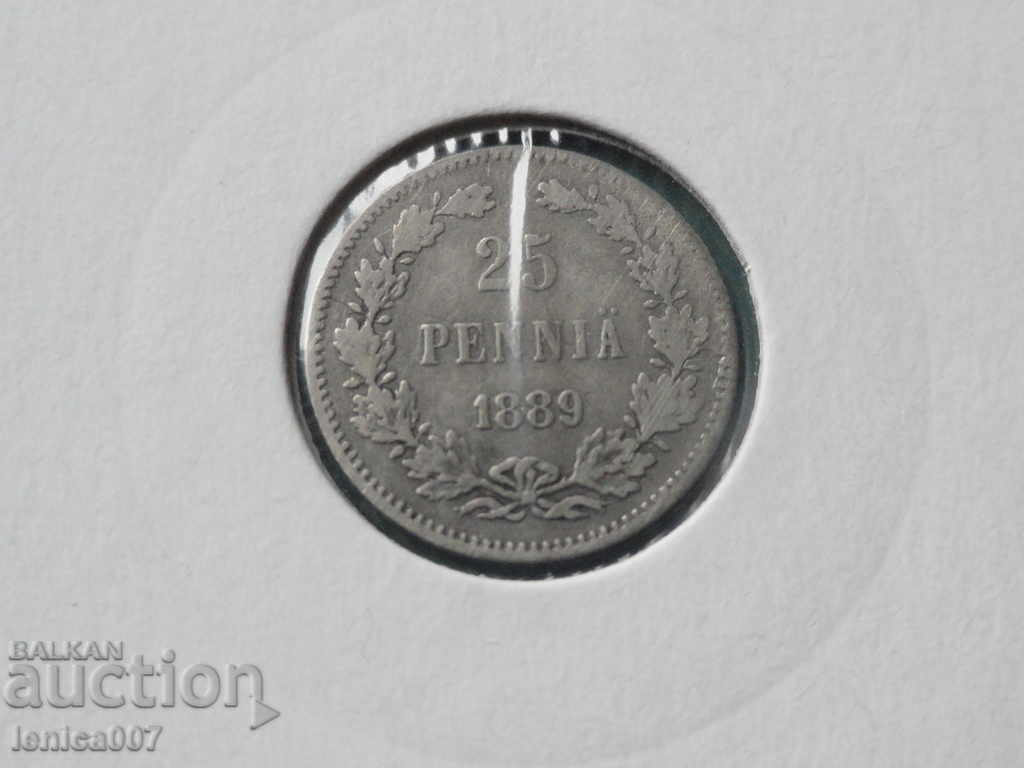 Russia (Finland) 1889 - 25 singing - 5 Russia (Finland) 1889 - 25 singing - 5